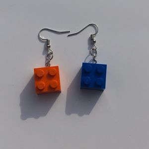 LEGO 2x2 Earrings 🧩